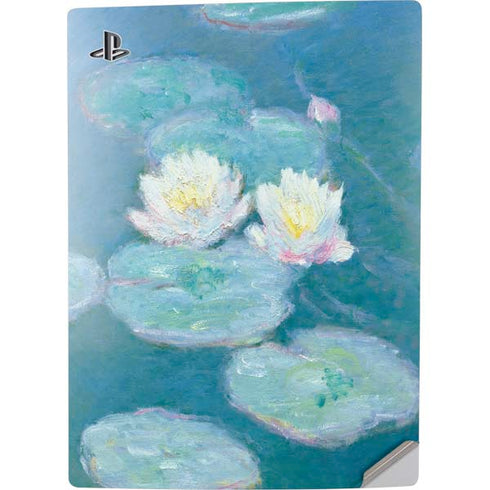 Claude Monet Waterlilies, Evening PS5 Digital Edition Console Skin